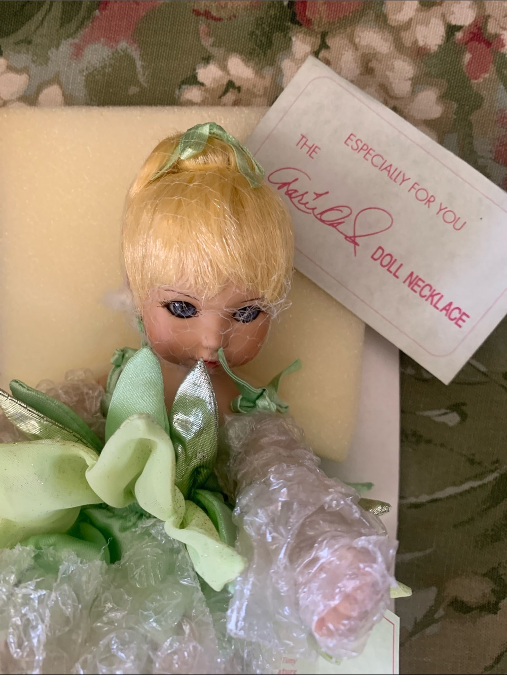 Marie Osmond Disney Fine Collectible Tinker Bell Tot Doll